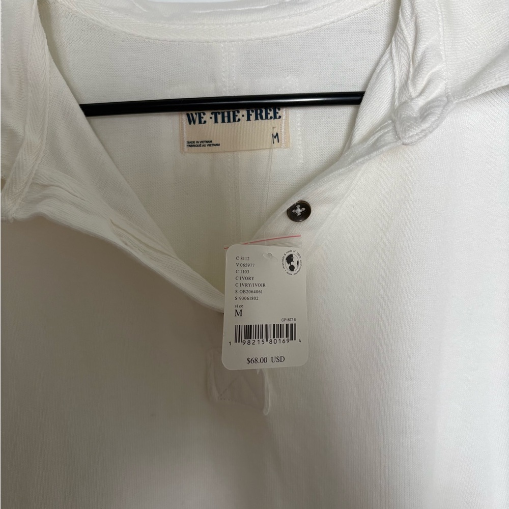 Free People We the Free Keep On Polo - Picture 2 of 6
